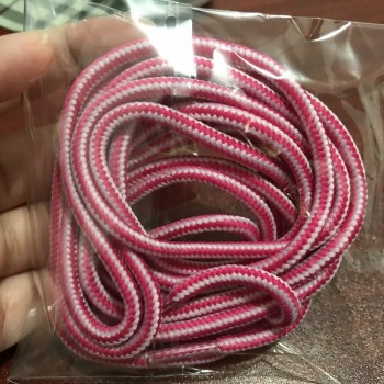 Fashion 120 cm new design rope shoelaces round casual sneakers shoelaces skate boot shoe laces strings