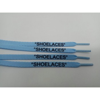 vieruodis Printing SHOELACES Black White Orange Green OW Signed  Shoelaces Bootlaces For Off Shoes Oval Rope Laces