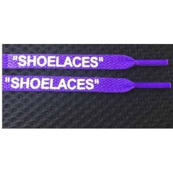 vieruodis Printing SHOELACES Black White Orange Green OW Signed  Shoelaces Bootlaces For Off Shoes Oval Rope Laces
