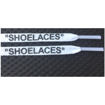 vieruodis Printing SHOELACES Black White Orange Green OW Signed  Shoelaces Bootlaces For Off Shoes Oval Rope Laces