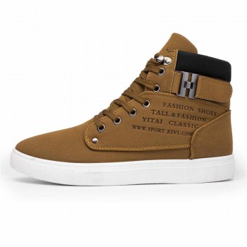Mens Vulcanize Shoes Men Spring Autumn Top Fashion Sneakers Lace-up High Style Solid Colors Man Flat Sneaker Homme Boy Shoes