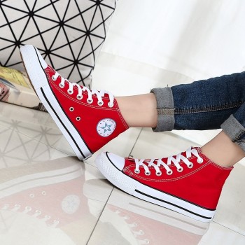 YIdemusha New Summer Sneakers Wedges Canvas Shoes Men Casual Shoe Men Breathable White Basket Stars Zapatos Mujer Trainers Shoes