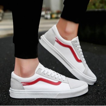 2018 Spring Autumn New Trend Mens Vulcanized Shoe Men Casual Shoes  Breathable Sneakers Lace-up Canvas Shoes Mens Skull Shoes