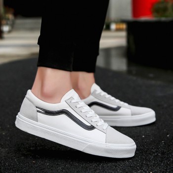 2018 Spring Autumn New Trend Mens Vulcanized Shoe Men Casual Shoes  Breathable Sneakers Lace-up Canvas Shoes Mens Skull Shoes