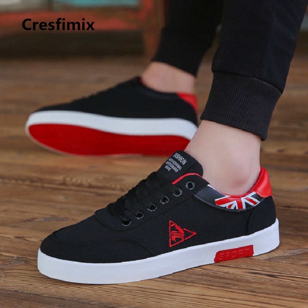 Cresfimix chaussures pour hommes man fashion 2018 comfortable black shoes men cool spring amp; autumn lace up shoes cute shoes a593