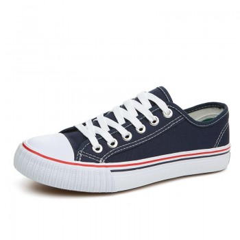 YIdemusha Men Canvas Sneaker 2018 Spring Men Casual Shoes Sweetheart shoes Breathable Lace up Neutral Shoes Classic Canvas Shoes
