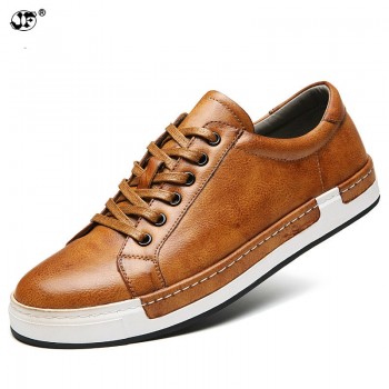 Shoes men 2018 new arrival fashion Anti-skid cozy pu Breathable casual men shoes566