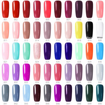 GDCOCO soak off  Base Gel Top Coat Matte Top Gel polish Nail Gel lacquer 8 ml manicure wholesale long lasting Nail color gel