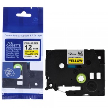 30 color tze label tape compatible Brother p-touch printers Tze231 Tze-231 12mm for Brother P Touch Tze PT Labeler tz231 tze 231
