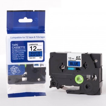 30 color tze label tape compatible Brother p-touch printers Tze231 Tze-231 12mm for Brother P Touch Tze PT Labeler tz231 tze 231