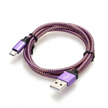 OLAF Micro USB Cable 1m 2m 3m Fast Charging Nylon USB Sync Data Mobile Phone Android Adapter Charger Cable for Samsung Cable