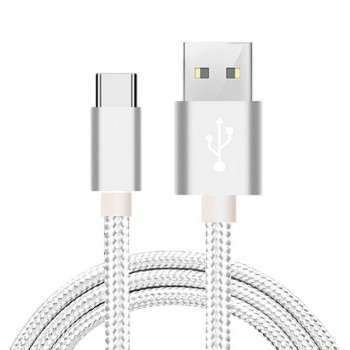SUPTEC New Durable Braided Nylon USB Type-C Cable for Samsung Xiaom Huawei USB Type C Data Charging Cable USB-C Charger Cord