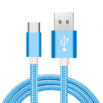 SUPTEC New Durable Braided Nylon USB Type-C Cable for Samsung Xiaom Huawei USB Type C Data Charging Cable USB-C Charger Cord