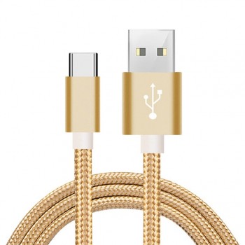 SUPTEC New Durable Braided Nylon USB Type-C Cable for Samsung Xiaom Huawei USB Type C Data Charging Cable USB-C Charger Cord