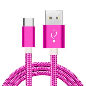 SUPTEC New Durable Braided Nylon USB Type-C Cable for Samsung Xiaom Huawei USB Type C Data Charging Cable USB-C Charger Cord