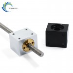 KINGROON T8 Lead Screw Nut Housing Bracket For 3D Printer Parts T8 Trapezoidal Lead Screw Conversion Nut Seat Aluminum Block 15