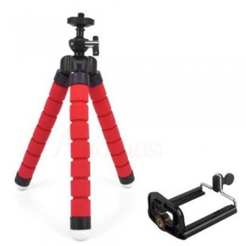 FANGTUOSI Mobile Phone Mini Octopus Tripod Bluetooth remote control Flexible Sponge monopod For iPhone smartphone Camera Tripod