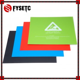 1pc 220x220mm Black/Blue/Green/Red Heated Bed Paper Sticker For Wanhao Anet A8 A6 3D Printer Sticker Build Sheet Plate