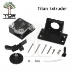 titan Extruder Full Kit with NEMA 17 Stepper Motor for 3D Printer support both Direct Drive and Bowden Mounting Bracket