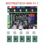 BIGTREETECH SKR V1.1 Control Board 32-Bit CPU Smoothieboard Like MKS GEN L V1.0 3D Printer Parts TMC2130 TMC2208 DRV8825 A4988