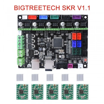 BIGTREETECH SKR V1.1 Control Board 32-Bit CPU Smoothieboard Like MKS GEN L V1.0 3D Printer Parts TMC2130 TMC2208 DRV8825 A4988