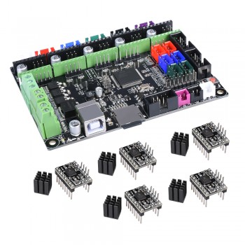 BIGTREETECH SKR V1.1 Control Board 32-Bit CPU Smoothieboard Like MKS GEN L V1.0 3D Printer Parts TMC2130 TMC2208 DRV8825 A4988