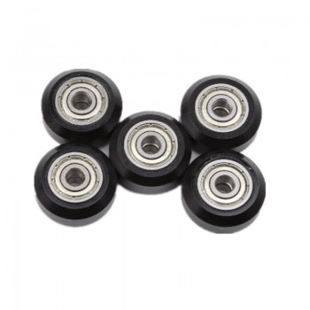 Mayitr 1pc Carbon Steel Wheel Pulley Deep Groove Ball Bearings For Creality 3D Printer CR-10 CR-10S