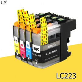 With Chip LC223 LC221 Compatible Ink Cartridge For Brother MFC-J4420DW/J4620DW/J4625DWJ480DW/J680DW/J880DW Printer