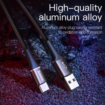 Baseus USB Type C Cable For Samsung Galaxy S9 S8 Plus OnePlus 6t Fast Charging USB-C Charger Cord Mobile Phone USBC Type-C Cable