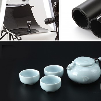 68*130cm Solid Color Matt Frosted PVC Background Plate Photography Backdrop Background Cloth Waterproof Anti-wrinkle