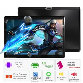 2018 New Google Play Android 7.0 OS 10 inch tablet Octa Core 4GB RAM 64GB ROM 1280*800 IPS 2.5D Glass Kids Tablets 10 10.1