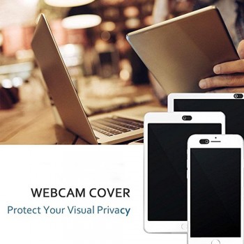 Laptop Webcam Cover Slider 1/2/3/4/5/6Pack 0.023 Inch Ultra-Thin Metal Web Camera Sticker Shutter for MacBook Pro,iMac,PC, iPad