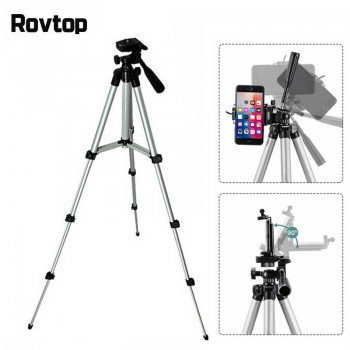 Rovtop Professional Tripod Flexible Statief Mini Camera Live Tripod For iPhone Phone Smartphone Camera Stand