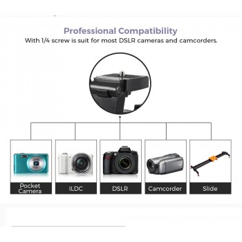 Rovtop Professional Tripod Flexible Statief Mini Camera Live Tripod For iPhone Phone Smartphone Camera Stand