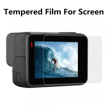 Tempered Film For Gopro Hero 7 6 5 Accessories Protector Tempered Screen For Go Pro Hero 7 6 5 Black Action Camera
