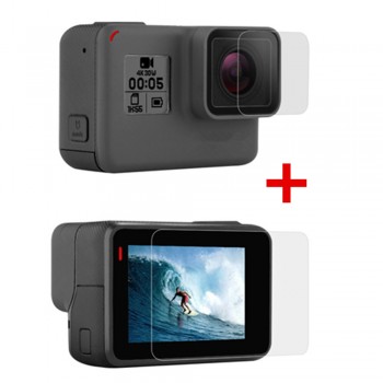 Tempered Film For Gopro Hero 7 6 5 Accessories Protector Tempered Screen For Go Pro Hero 7 6 5 Black Action Camera