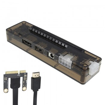 Brand New PCIe PCI-E PCI Laptop External Independent Video Card Dock Express Card Mini PCI-E Version For V8.0 EXP GDC