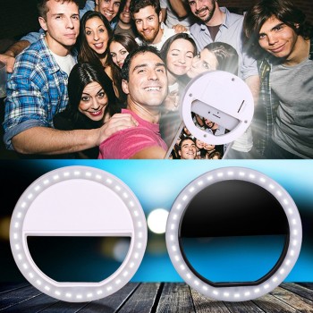 Selfie Ring Flash Led Fill Light Lamp Camera Photography Video Spotlight for iphone X 8 7 Samsung S9 S8 Plus Xiaomi Huawei Phone