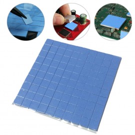 2016 high quality 10mm*10mm*1mm 100 pcs Thermal Pad GPU CPU Heatsink Cooling Conductive Silicone Pad