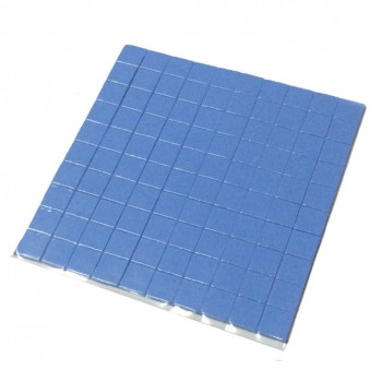 2016 high quality 10mm*10mm*1mm 100 pcs Thermal Pad GPU CPU Heatsink Cooling Conductive Silicone Pad
