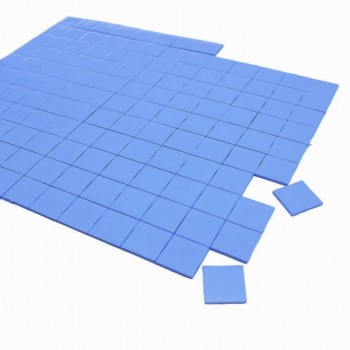 2016 high quality 10mm*10mm*1mm 100 pcs Thermal Pad GPU CPU Heatsink Cooling Conductive Silicone Pad