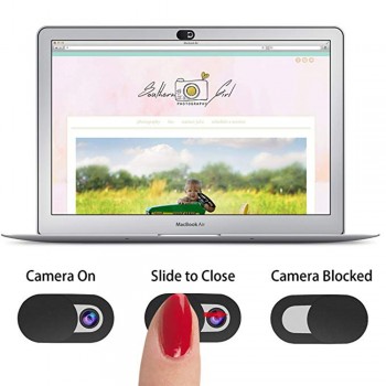Webcam Cover Ultra Thin Laptop Camera Cover Slide for Computer Macbook Pro/Air iMac iPhone Cell Phone Tablet Camera Blocker