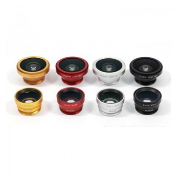 Fish Eye Lens Wide Angle Macro Fisheye Lens Zoom For iphone 7 8 plus XS MAX X Mobile Phone Camera Lens Kit ojo de pez para movil