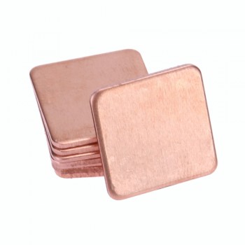 20 pcs 15mmx15mm 0.3mm 0.4mm 0.5mm 0.6mm 0.8mm 1mm Heatsink Copper Shim Thermal Pads for Laptop IC Chipset GPU CPU