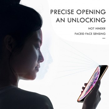 ZNP 15D Curved Edge Protective Glass on the For iPhone 7 8 6 6S Plus Tempered Screen Protector For iPhone X XS Max XR Glass Film