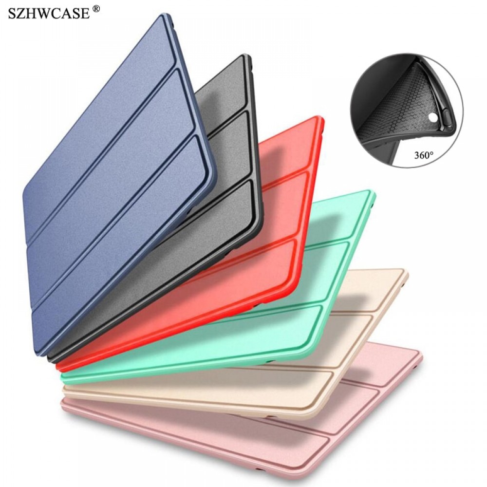 Case For iPad 2 3 4 Silicone Smart Wake Sleep Flip PU Leather Cover For iPad 2 3 4 Original Capa Fundas For iPad 2 3 4 Coque
