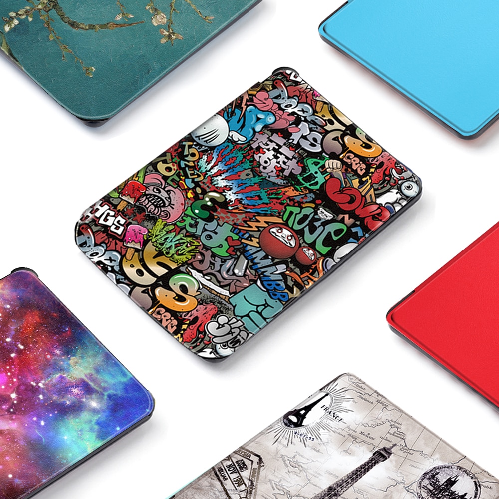 Slim Magnetic cover case for Pocketbook 616/627/632 funda cover for PocketBook Touch Lux 4 Basic Lux 2 Touch HD 3 case
