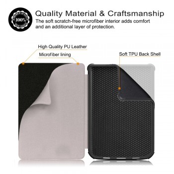 Slim Magnetic cover case for Pocketbook 616/627/632 funda cover for PocketBook Touch Lux 4 Basic Lux 2 Touch HD 3 case