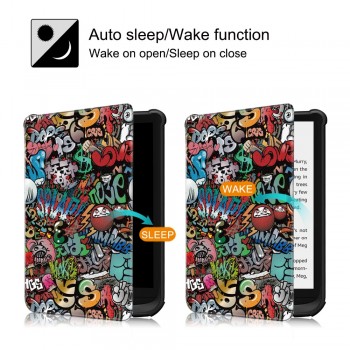 Slim Magnetic cover case for Pocketbook 616/627/632 funda cover for PocketBook Touch Lux 4 Basic Lux 2 Touch HD 3 case