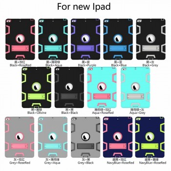 New Armor Case For iPad2 iPad3 iPad4 Kids Safe Heavy Duty Silicone Hard Cover For Ipad  4 3 2 iPad 3 2 Tablet Case